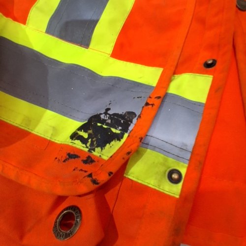 PIONEER HEAVY DUTY 12-POCKET SURVEYOR HIGH VISIBILITY SAFETY VEST - LARGE - ORANGE image 3