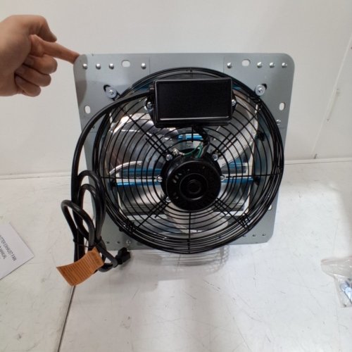IPOWER SHUTTER EXHAUST FAN - 120V 60HZ 40W - SILVER GREY (MODEL: HIFANEXHAUST12) image 5
