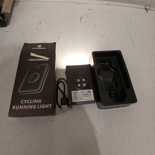 ROCKBROS CYCLING RUNNING LIGHT - BLACK image 2