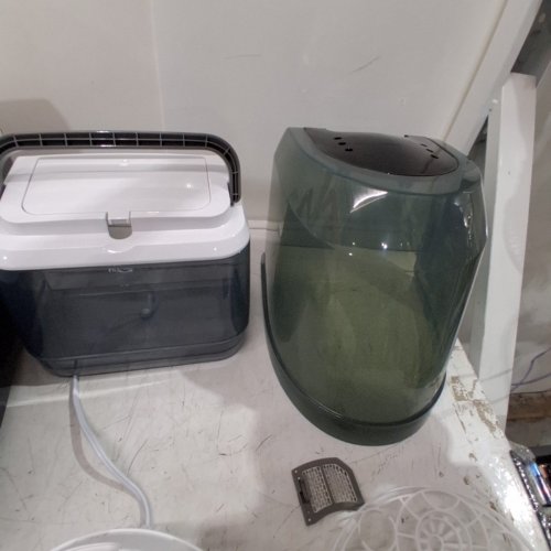 BABY BREZZA BOTTLE WASHER PRO ALL-IN-ONE STERILIZER & DRYER - HOLDS 4 BOTTLES - GREY/WHITE (MODEL: BRZ0103) image 5
