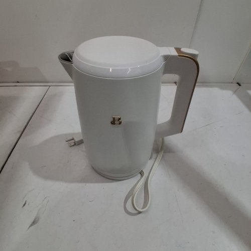 BEAUTIFUL ELECTRIC KETTLE WITH ONE-TOUCH ACTIVATION - 1500W - 1.7L - WHITE (MODEL: KES5212) image 3