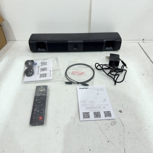 SAIYIN TV SOUND BAR WITH DUAL BASS DRIVERS&CLEAR VOICE - 18 V, 60W - 17" - BLACK (MODEL: DS6302G2) image 4