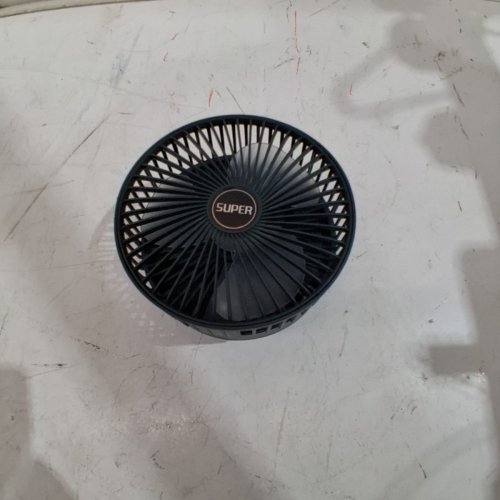 PORTABLE FOLDING RECHARGEABLE FAN - 14.17FT' - 3.13FT - DARK GREEN (MODEL : S18) image 3