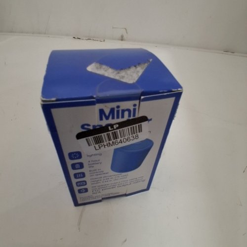 GEMS MINI WIRELESS BLUETOOTH SPEAKER - BLUE (MODEL: BTSP8) image 3