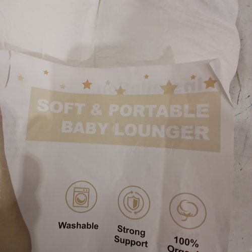 BABY LOUNGER WITH SLIPCOVER - YELLOW image 2