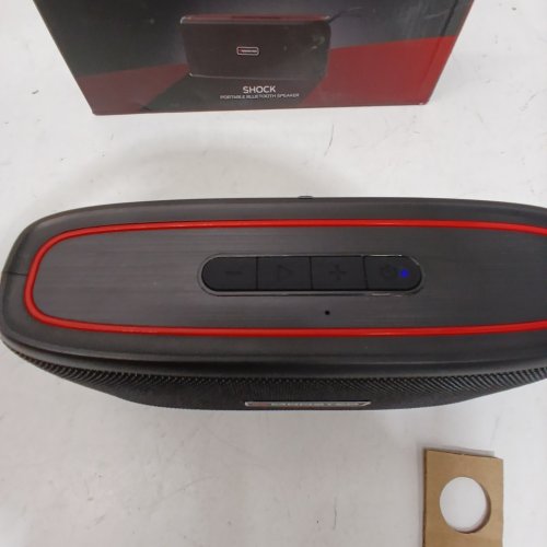 MONSTER SHOCK PORTABLE BLUETOOTH IPX6 WATERPROOF SPEAKER - 30W - BLACK (MODEL: ,S62123) image 3