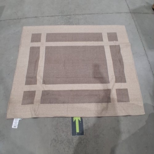 ARTISANS FINEST WOVEN THROW - 60" X 70" - BROWN (ITEM: 2026219) image 2