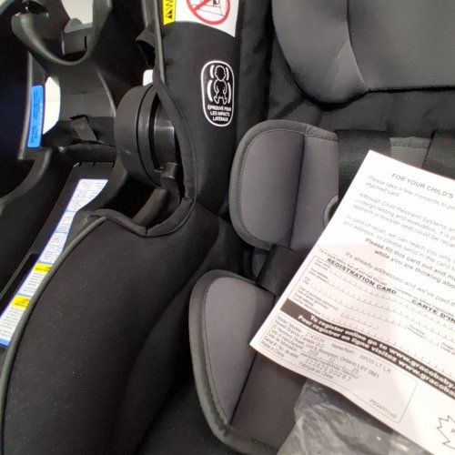 GRACO COMFY SNUGRIDE 35 LITE LX INFANT CAR SEAT - grey/black  (MODEL:2243819) image 6