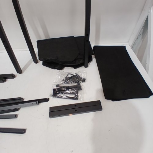 PAMRAY COMPUTER DESK WITH 4 DRAWERS - 32" - BLACK image 4