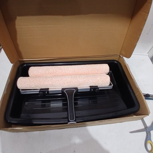 5PC ROLLINGDOG PAINT ROLLER TRAY SET 18" image 2