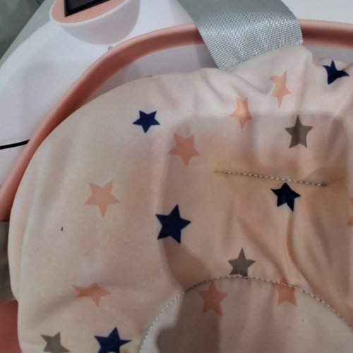 NORDMIEX 4-IN-1 FOLDABLE BABY BATHTUB EAR CAP AND SOFT CUSHION WITH TEMPERATURE SENSOR-33" X 22" X 10.6" - PINK/WHITE (MODEL: YP-A01) image 3