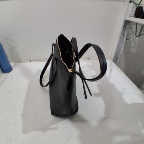 BUFFALO DAVID BITTON LEATHER TOTE SHOULDER BAG - BLACK (MODEL: 2012486) image 2