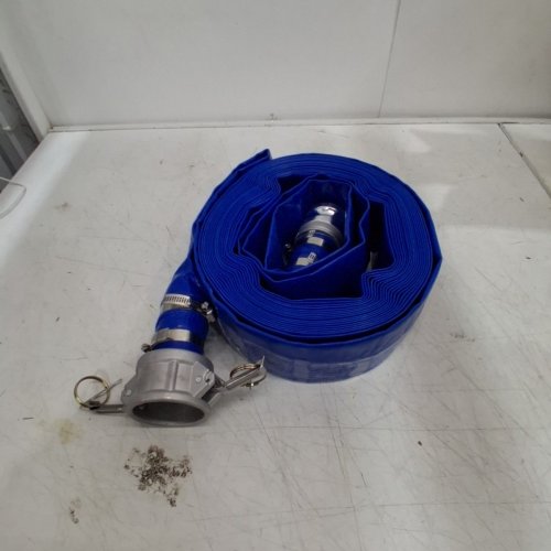 HEAVY-DUTY PVC BACKWASH HOSE - 2" X 50FT - BLUE (MODEL: TLP04050X50FT02-CE) image 2
