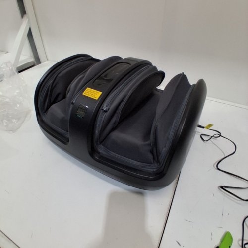 NEKTECK SHIATSU FOOT & CALF MASSAGER WITH HEAT FUNCTION AND REMOTE CONTROL - BLACK (MODEL: NK-FLM02) image 3