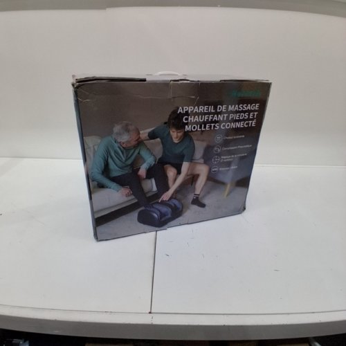NEKTECK SHIATSU FOOT & CALF MASSAGER WITH HEAT FUNCTION AND REMOTE CONTROL - BLACK (MODEL: NK-FLM02) image 4