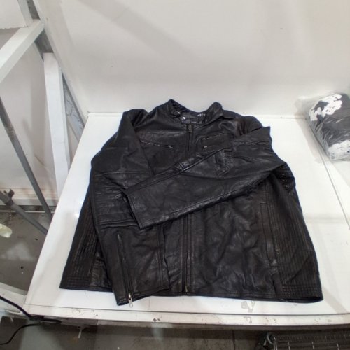 MENS MILWAUKEE LEATHER JACKET - 3XL - LEATHER image 2