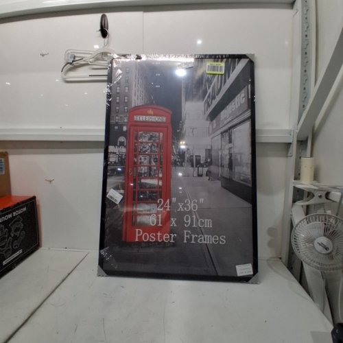 GIFTGARDEN ALUMINUM POSTER FRAME - 24" X 36" - BLACK image 2