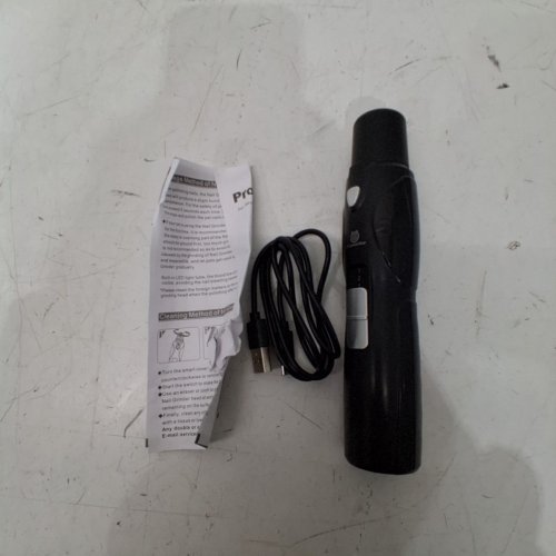 PETSAUNTER ELECTRIC PET NAIL GRINDER - BLACK image 4