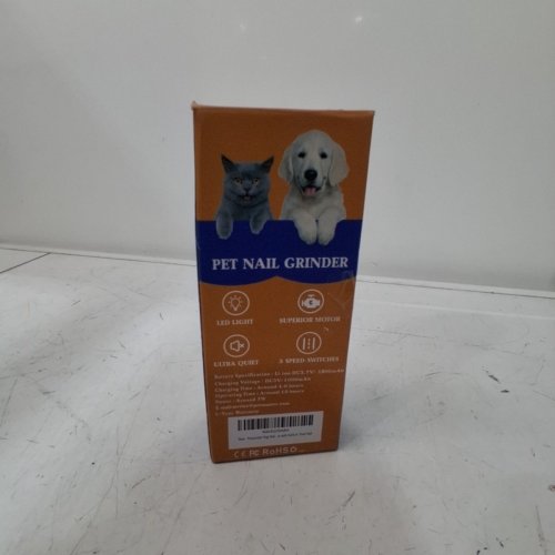 PETSAUNTER ELECTRIC PET NAIL GRINDER - BLACK image 5