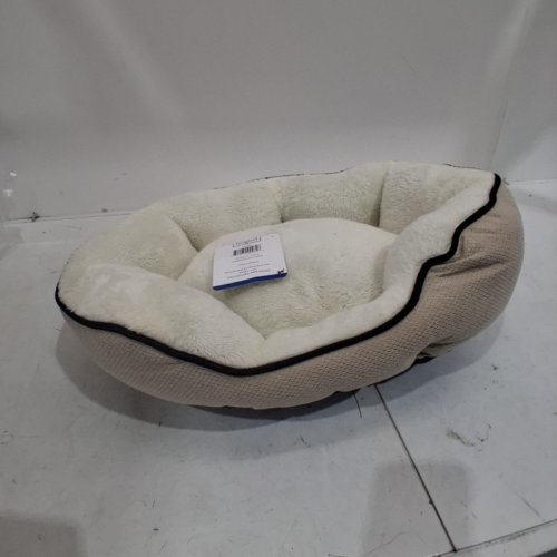 PETSPACES PLUSH DOG BED - SMALL - CREAM (MODEL: 2610W) image 2
