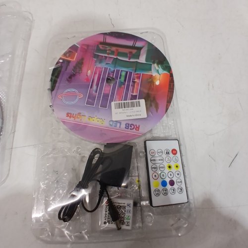2PK RGB LED NEON ROPE LIGHTS WITH REMOTE/APP CONTROL - 40FT (2 ROLLS OF 20FT EACH) image 3