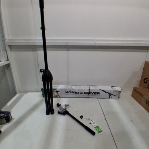 KONIG & MEYER 210/9 MICROPHONE STAND, BLACK (MODEL :210/9-BLACK) image 3