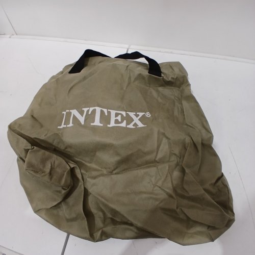 INTEX DURA-BEAM PLUS FIBER-TECH AIR MATTRESS WITH BUILT-IN ELECTRIC PUMP - 22"/ QUEEN - GREY (MODEL : AP619DP) image 6