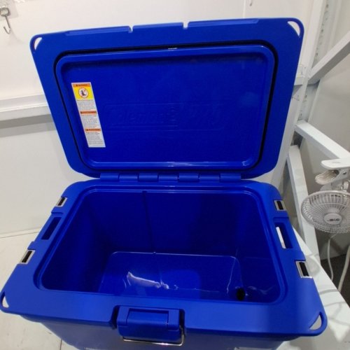 COLEMAN PRO HARD SHELL COOLER - 45QT - BLUE (MODEL: 2193939) image 6