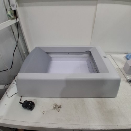 PETSAFE SCOOP-FREE CRYSTAL CLASSIC AUTOMATIC SELF-CLEANING LITTER BOX - GREY (MODEL: 300-3407-2) image 3