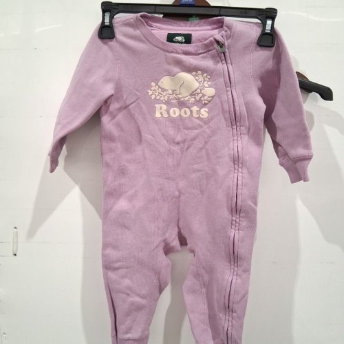 BABY'S ROOTS BABY ONESIE SLEEPER - EXTRA LARGE (18-24M) - PURPLE image 2