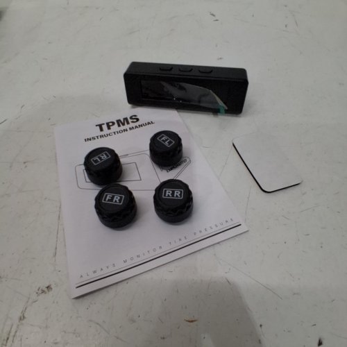 LUPUAUTO RV TIRE PRESSURE MONITORING SYSTEM WITH LCD SCREEN - BLACK image 3