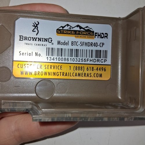 STRIKE FROCE FHDR TRAIL CAMERA - 40MP - 1080P HD - 32GB SD CARD - CAMOFLAUGE (MODEL: BTC-5FHDR40-CP) image 6