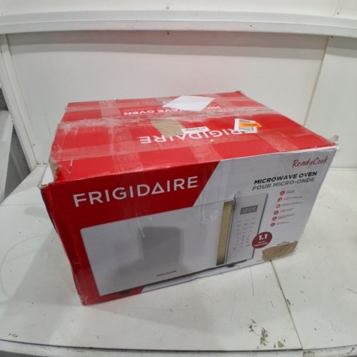 FRIGIDAIRE COUNTERTOP MICROWAVE OVEN - 1.1 CU. FT 900W- WHITE - (MODEL: EMW1154) image 10