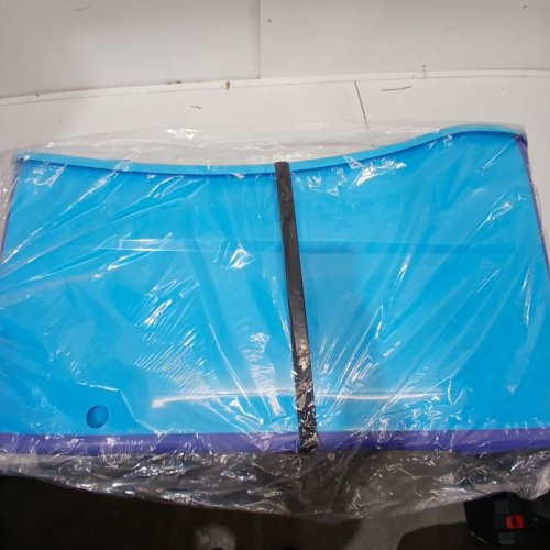 MAYQMAY PORTABLE, COLLAPSIBLE BATHTUB WITH WATER-PLUG - BLUE image 3