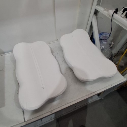 2PK MELLOW SLEEP CLOUD ALIGN ULTIMATE COOLING COMFORT PILLOW WITH COVER & PILLOWCASE - REGULAR / 3.5" - 4.3" - WHITE (MODEL: MELLOW) image 4