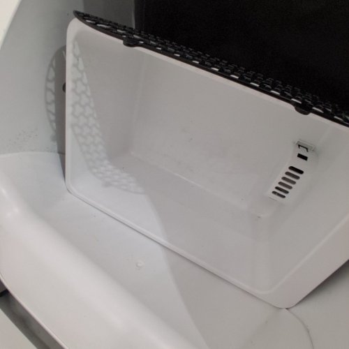 OPEN-TOP AUTOMATIC ROBOT LITTER BOX FOR MULTIPLE CATS WITH APP CONTROL - 10L - WHITE (MODEL: CH-ICB024) image 4