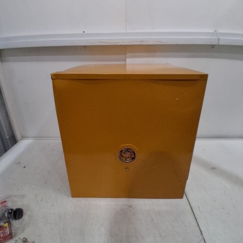 GARVEE INDUSTRIAL FIRE-RESISTANT FLAMMABLE SAFETY CABINET - 15L - YELLOW (MODEL: PLS_33QFW9B) image 9