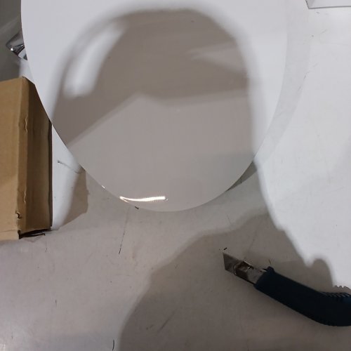 PUREWASH ELONGATED MANUAL BIDET TOILET SEAT WITH POLISHED CHROME HANDLE - WHITE (MODEL: 98804-CP-0) image 2