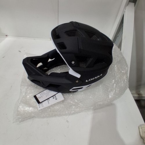ADULT LIXADA FULL-FACE MOUNTAIN BIKE HELMET - LARGE - GREY/BLACK - (MODEL: ZL-B068) image 2