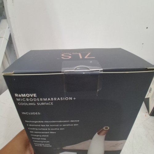 7LS REMOVE MICRODERMABRASION + COOLING SURFACE EXFOLIATING DEVICE WITH CHARGING STAND AND REPLACEMENT FILTERS (MODEL: MD7-1000) image 5