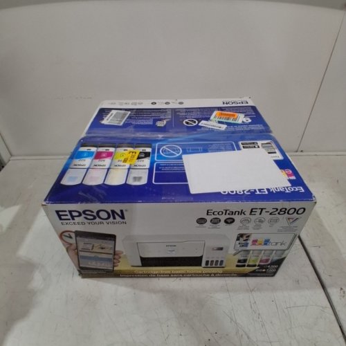 EPSON ECOTANK ALL-IN-ONE WIRELESS COLOUR CARTRIDGE-FREE SUPERTANK SCANNER/PRINTER/COPIER - WHITE (MODEL: ET-2800) image 12