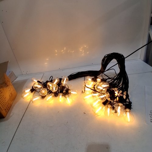SIKITUL LED SHATTERPROOF OUTDOOR STRING LIGHTS - 120FT - WARM WHITE image 2