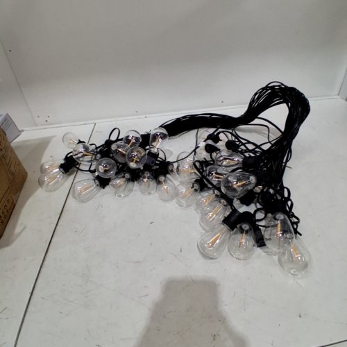 SIKITUL LED SHATTERPROOF OUTDOOR STRING LIGHTS - 120FT - WARM WHITE image 3