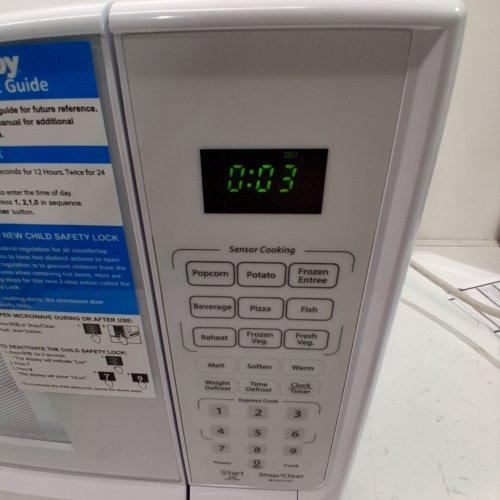 DANBY DESIGNER SENSOR COOK DIGITAL MICROWAVE - 1.4CU.FT - WHITE (MODEL: DDMW01440WG1) image 5