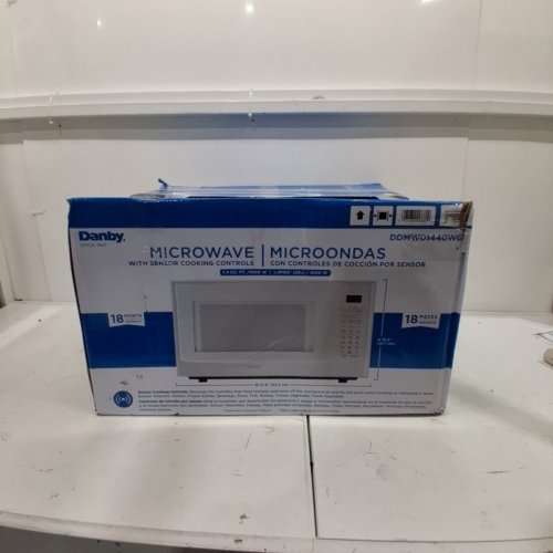 DANBY DESIGNER SENSOR COOK DIGITAL MICROWAVE - 1.4CU.FT - WHITE (MODEL: DDMW01440WG1) image 9