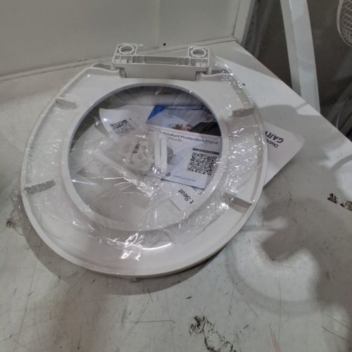 GARVEE ROUND TOILET SEAT - WHITE - 17" (MODEL: PHO_OR8LDVYT) image 3