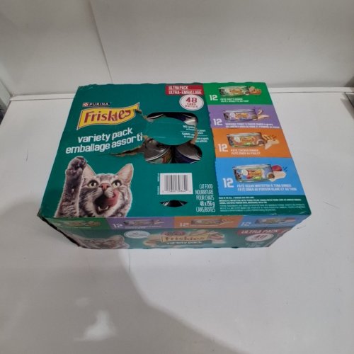 48PK PURINA FRISKIES VARIETY ULTRA PACK, WET CAT FOOD - 156G EACH - ASSORTED image 2