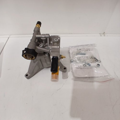 VEVOR HORIZONTAL PRESSURE WASHER PUMP - 3400PSI - 2.5GPM - FOR SELECTED HONDA / SIMPSON / RYOBI / BRIGGS & STRATTON / SUBARU / CRAFTSMAN MODEL - GREY (MODEL:GYB-1) image 3