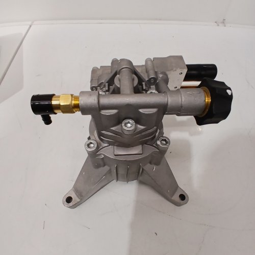 VEVOR HORIZONTAL PRESSURE WASHER PUMP - 3400PSI - 2.5GPM - FOR SELECTED HONDA / SIMPSON / RYOBI / BRIGGS & STRATTON / SUBARU / CRAFTSMAN MODEL - GREY (MODEL:GYB-1) image 5