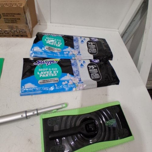 SWIFFER SWEEP + MOP BALAYER DELUXE SWEEPING KIT - MULTI SURFACE CLEANING TOOL image 4